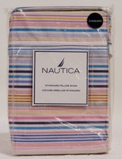 NEW Nautica Langley Stripe Standard Sham
