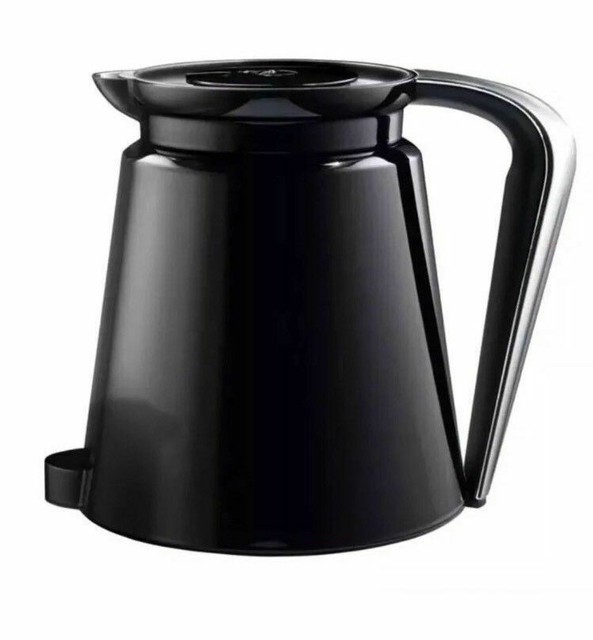Keurig 2.0 Carafe Coffee Maker Replacement Pot Black with Chrome Handle