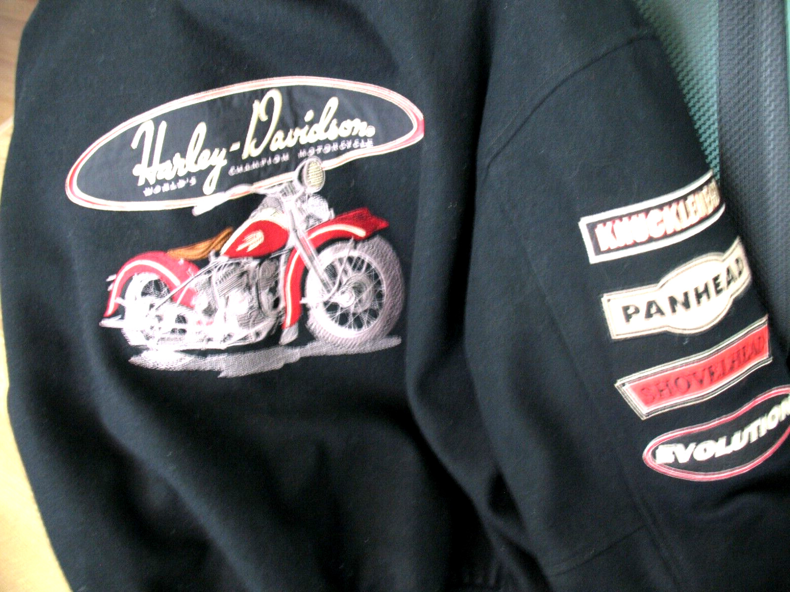 HD JACKET  "KNUCKLEHEADthru EVOLUTION" PATCHED VI… - image 10