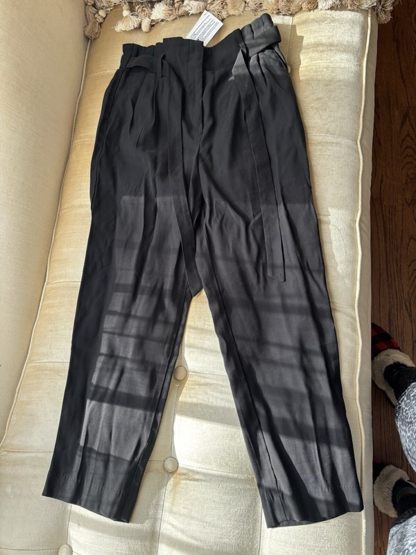 New H&M Black High Waisted Pants SZ 6