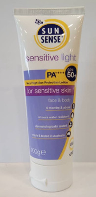 sunsense sunscreen sensitive