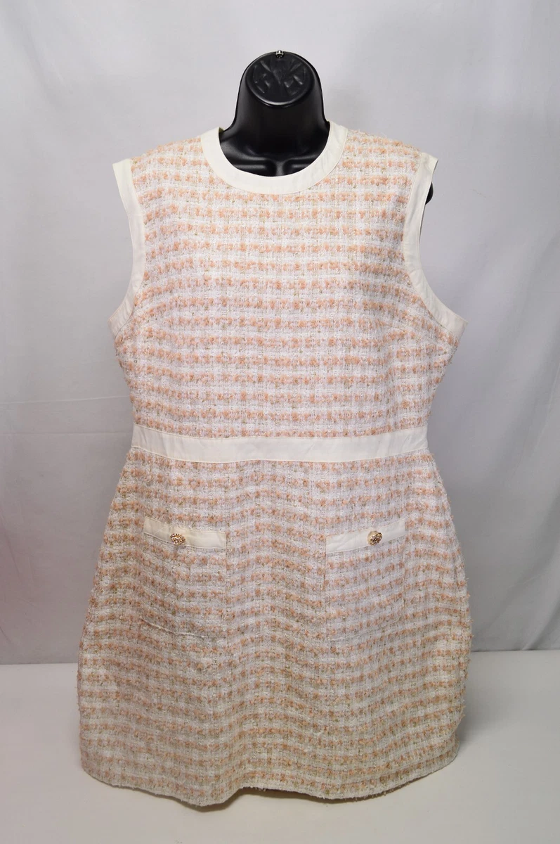 Cream tweed deals dress