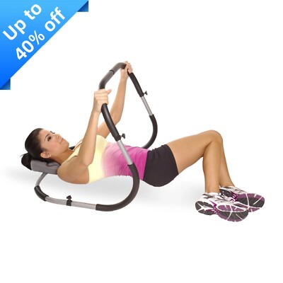 CAP Barbell Ab Exerciser: Core Toning, Ergonomic Design, Space-Saving