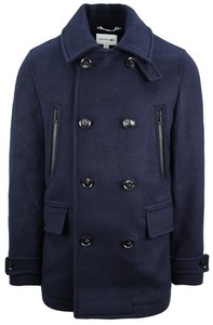 lacoste wool coat