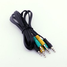 Replacement 3.5mm TRS Audio Cable for 5.1 Channel Logitech Computer Speakers 5FT