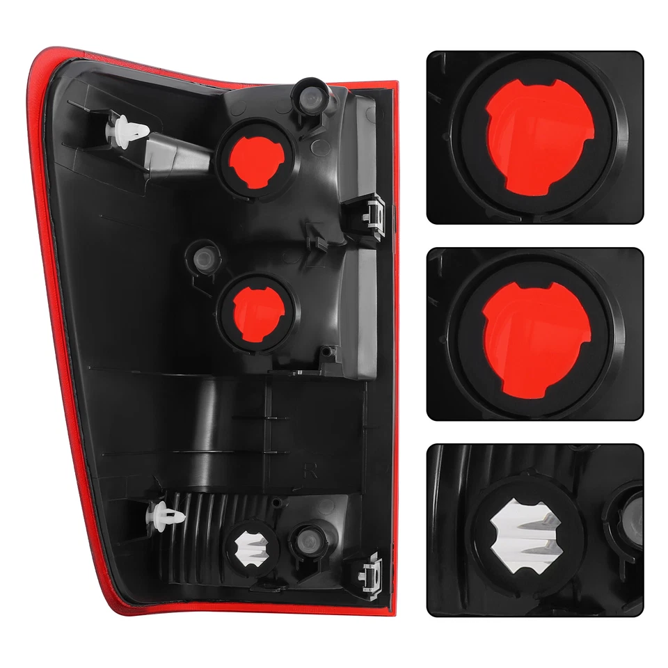 For 2004-2015 Nissan Titan Tail Lights Taillight Right and Left Pair Foto 4 de 4