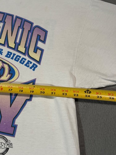 T-shirt Freaknic Atlanta Georgia vintage anni 90 grafica 3D XXX punto singolo XL - Foto 9 di 17