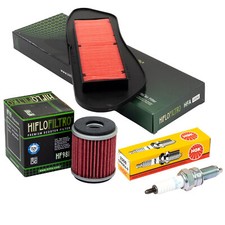 Kit Manutenzione Filtro Aria Filtro Olio Candela per Yamaha YP 125 R X-Max YP 250 05-16
