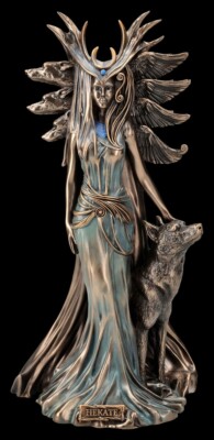 Figur Hekate Groß by Marc Potts - Nemesis Now - Griechische Mythologie Göttin