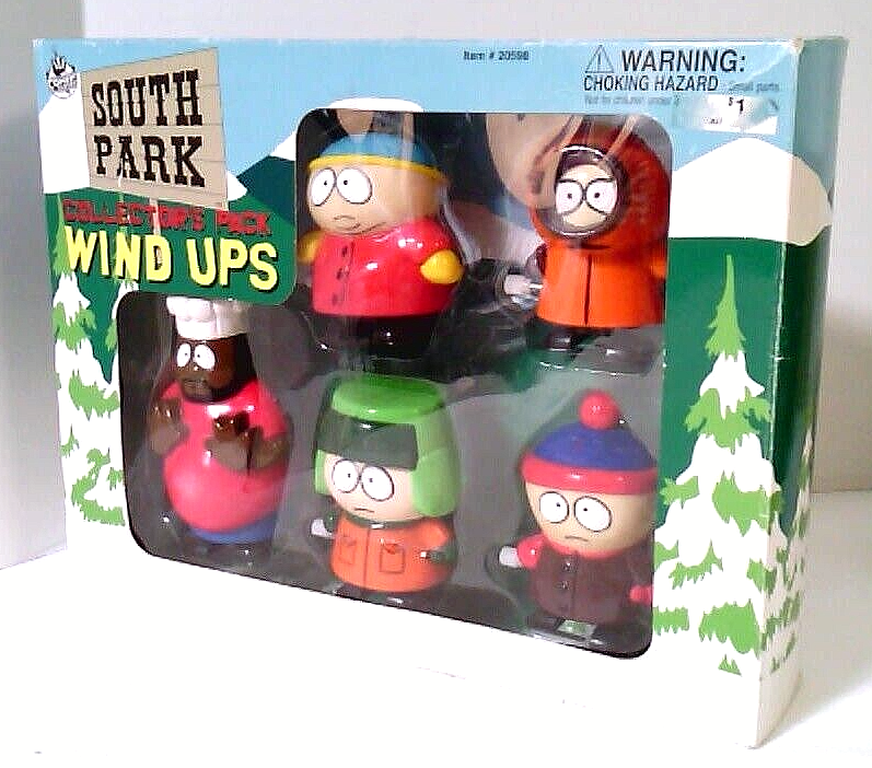サウスパークCollector's Pack Wind Ups South Park Wind Ups Collector's Pack 1998 Comedy Central Lot Of 4