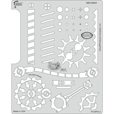 artool - Mechanix - Steampunk FX Schablone 200 474