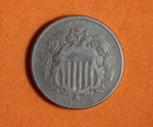 1867- Shield Nickel 5 Cent Piece #P11620 — photo 2