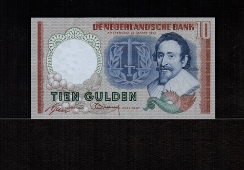Olanda 10 FIORINI 1953 Gemma UNC - Rara - Foto 1 di 2