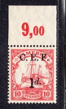 Kamerun Besetz. Mi 3 b **  MNH   postfrisch  100,-