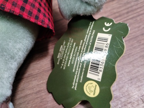 new BEARS who DON'T CARE 2004 SLACKER bear TAG APPLAUSE stoner BASEMENT GUITAR - Picture 5 of 6