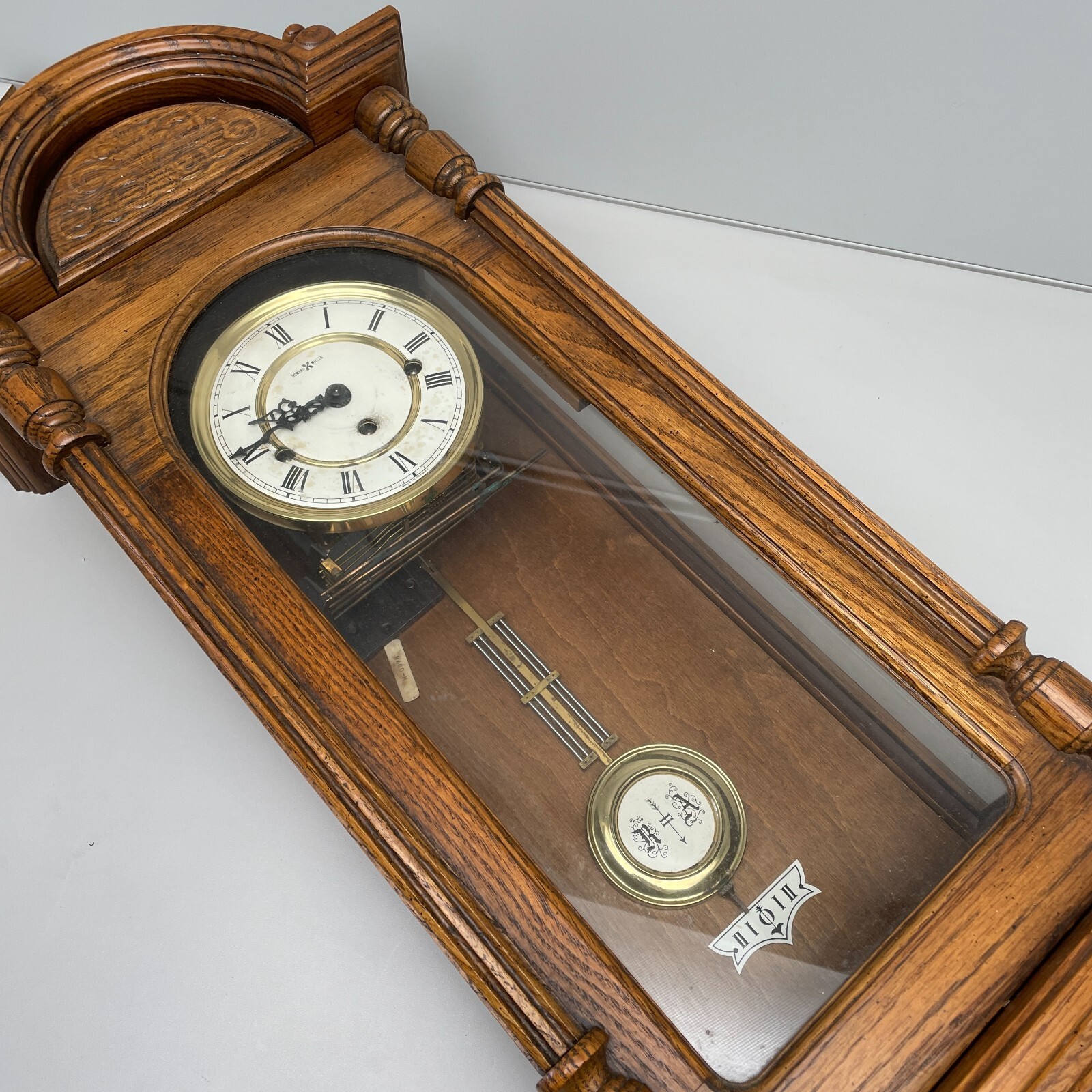 Howard Miller Wall Clock Model 612462 Westminster Chime Includes