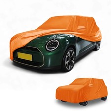 Car Cover All Weather For For Bmw Mini Cooper 2dr 210d-pu With Left Zippers Car Cover All Weather For For Bmw Mini Cooper 2dr 210d-pu With Left Zippers