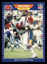 1989 Pro Set - John Stephens #257 (RC)