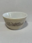 Vintage Pyrex Mixing Bowl Forest Fancies #401 750ml Mushroom Nesting Whimsical