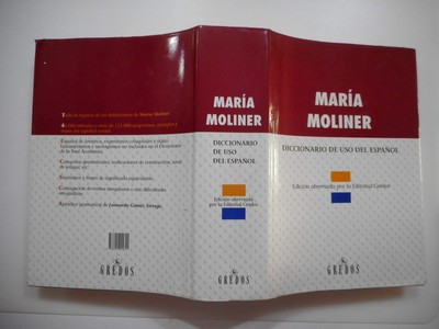 Diccionario De Uso Del Español (Abreviad (Spanish Edition) - hardcover Moli...