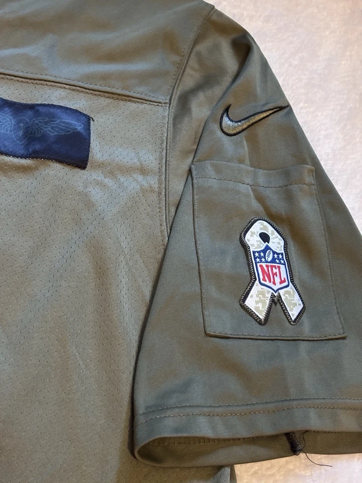 Camiseta deportiva para hombre Jordy Nelson Green Bay Packers NFL Nike Salute To Service mediana de colección Foto 4 de 4