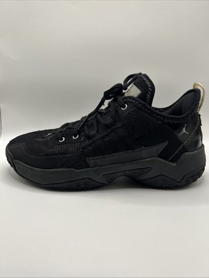 Air Jordan One Take 2 GS Black Metallic Silver CZ0840 001 Youth Size 7Y