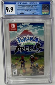 CGC Graded Pokemon Legends: Arceus NEW Nintendo Switch (1018390005, 9.9 A++)