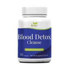 Blood Detox Cleanse - Natural Herbal Purifier & Body Cleanse Support Supplement