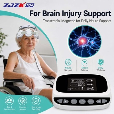 Non-Invasive Transcranial Magnetic Field Device for Depression Relaxation Focus