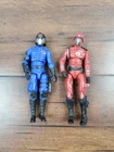 2008 2012 Gi Joe Figure Lot Cobra commanderV49B Crimson Guard V12 Toys R Us