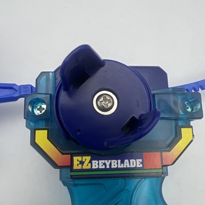 Clear Blue EZ Shooter Grip Beyblade Launcher And Ripcord Takara V