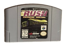 San Francisco Rush Extreme Racing - Nintendo 64 N64 Authentic Tested