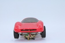 Vintage 1967 Eldon P-3 Ferrari 1351-12 Slot Car 1/32 Scale Red