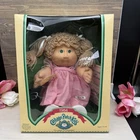 Vintage Cabbage Patch Doll 1984 Marla Colleen Wheat Blonde Hair In Box Coleco