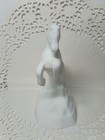 Custom OOAK Mosser White Milk Satin Glass Fenton Unicorn Mould Horse By  JS 2026 — photo 9
