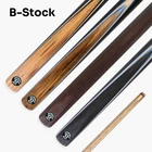 Jonny 8 Ball Challenger 57 Inch 2PC English Pool Cue 8mm Leather Tip - B-STOCK