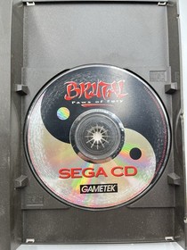 Sega CD Brutal: Paws of Fury (1994) with Case