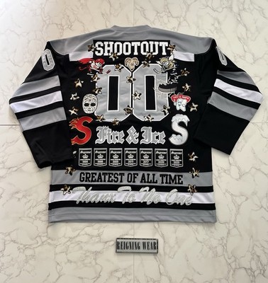 Supreme Fire & Ice Hockey Jersey - Black Size Large | eBay