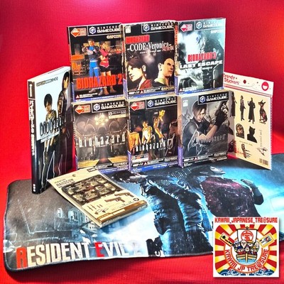 Lot 6 Resident Evil Game Cube Biohazard 0 2 3 4 Last Veronica Nintendo mit Bonus