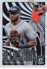 2020 Panini Donruss Optic - ILLUSIONS YORDAN ALVAREZ HOUSTON ASTROS