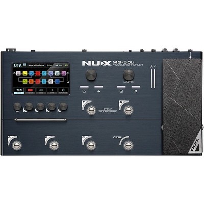 NUX MG50Li Modeler and Profiler MultiEffects Processor  Dark Blue
