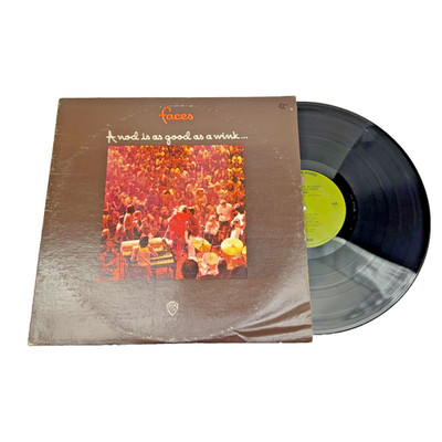 Faces - A Nod is as Good as a Wink. Vinyl LP (BS 2574) WB 1971 Record ULTRASONIC
