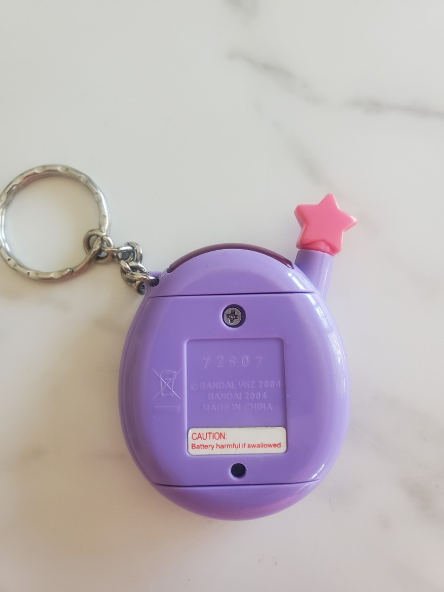 RARE Tamagotchi Connection V4.5 Pink Purple Girls Rock! 2004
