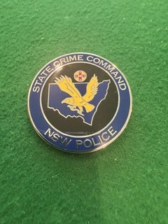 NSW Police Force SCC – Robbery & Serious Crime Squad challenge coin