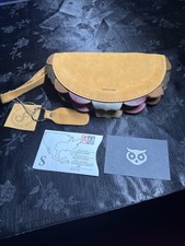 "HIDE & DRINK" Multipurpose Taco Shaped Wallet 100% Full Grain Leather 2019
