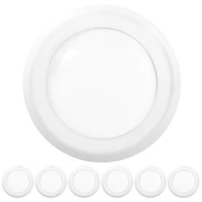Sunco 6 Pack LED Disc Lights Ceiling 6 Inch, Flush Mount Disk Light, Recessed...
