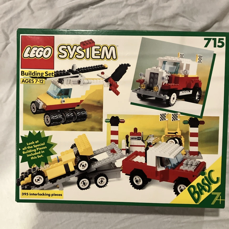 Lego 715 Basic Building Set Vintage 1990 Instructions Sealed Box - Image 2 of 4