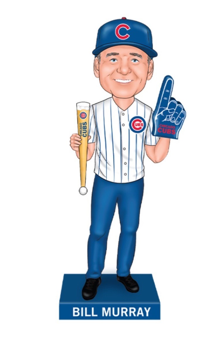2025 Chicago Cubs Bill Murray Bobblehead SGA Coca-Cola Wrigley