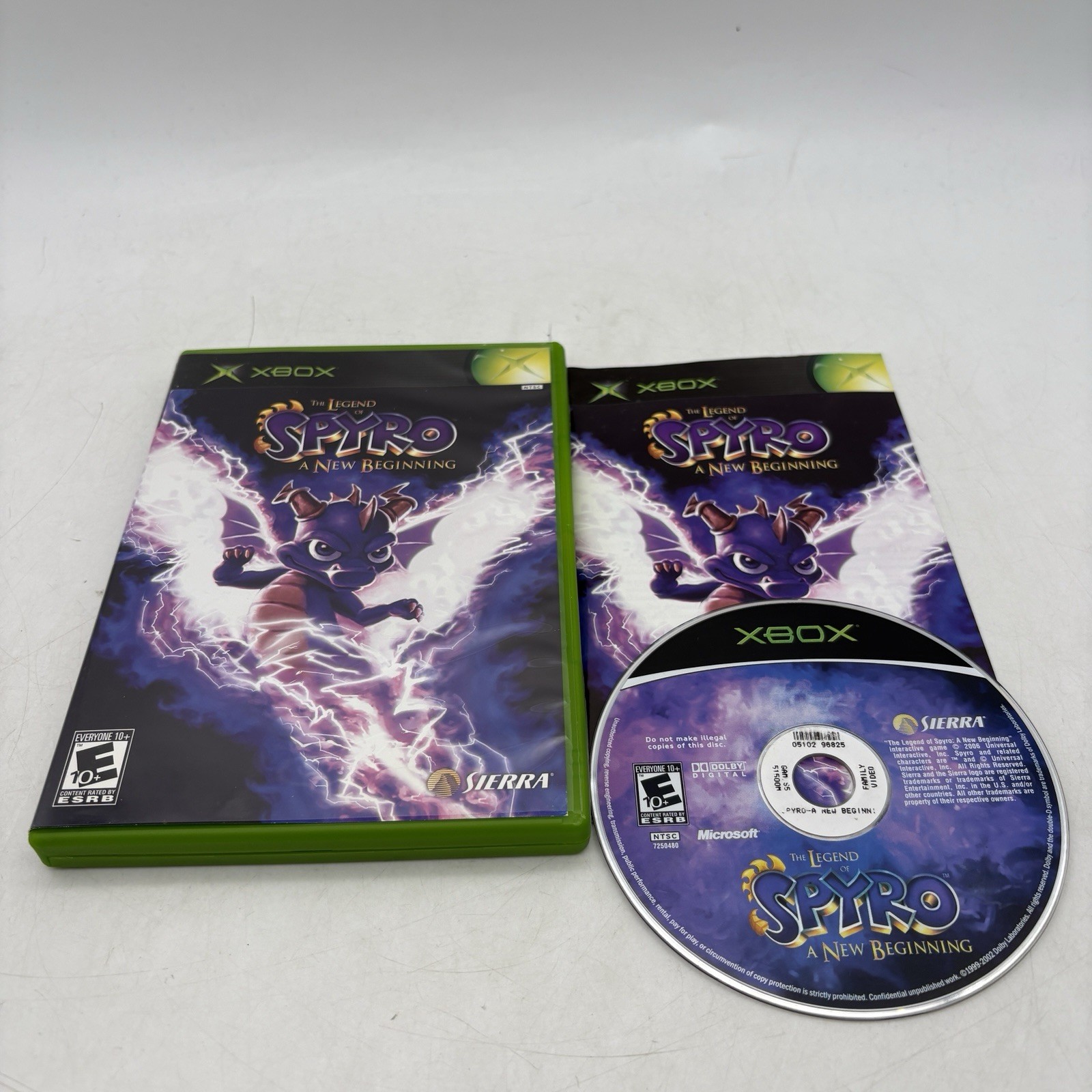 The Legend Of Spyro: A New Beginning Xbox Completo con Manual Probado en Caja Original