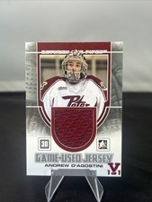 2013-14 Between the Pipes #GUM-03 Andrew D'Agostini Game-Used Jersey 1/1